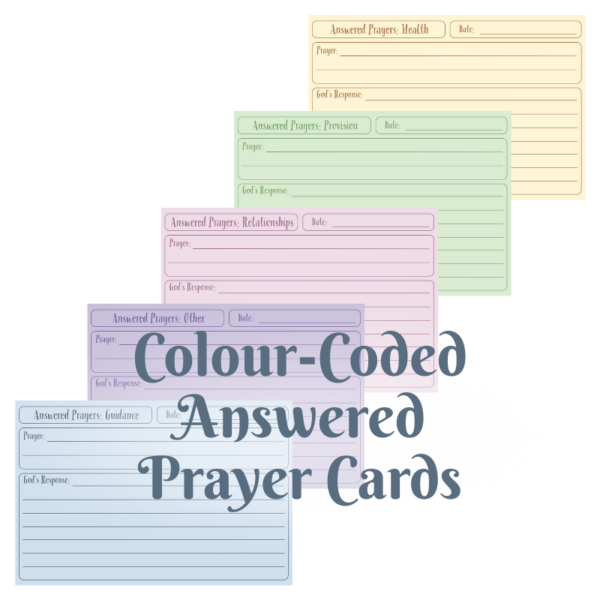 Answered Prayer Cards