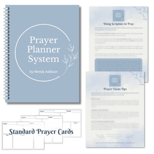 The Prayer Planner System - Basic Bundle